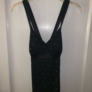 Black sexy dress with glitter!!